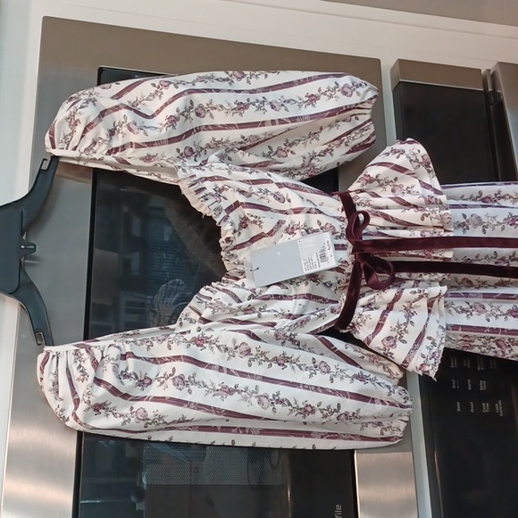 Antonio Melani x Nicola Bathie Florence Floral Print MIDI dress - Picture 13 of 16